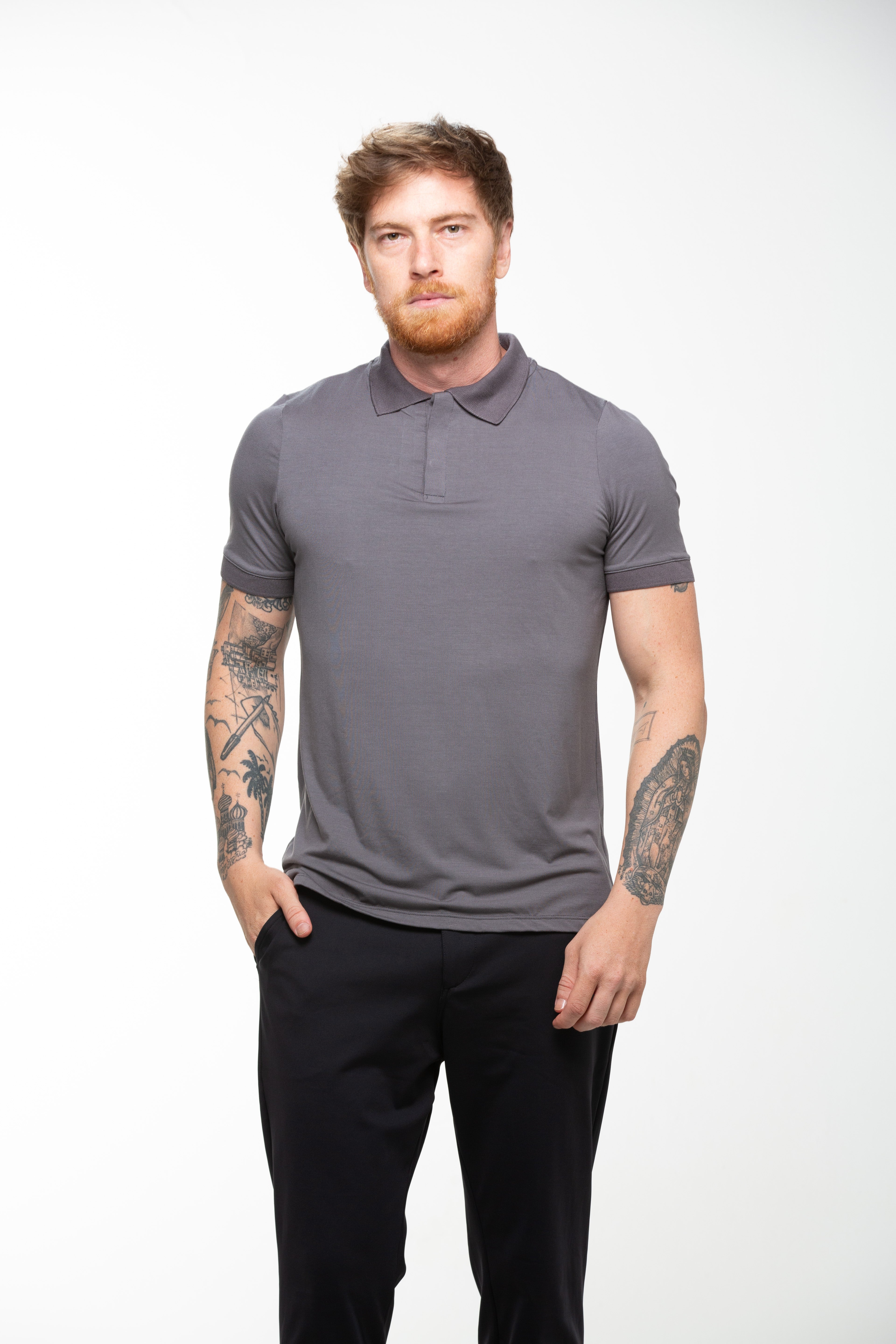 Kit 2 Camisas Polo Tec 2.0